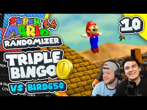 Super Mario 64 Randomizer Triple Bingo Race vs Bird650 #10