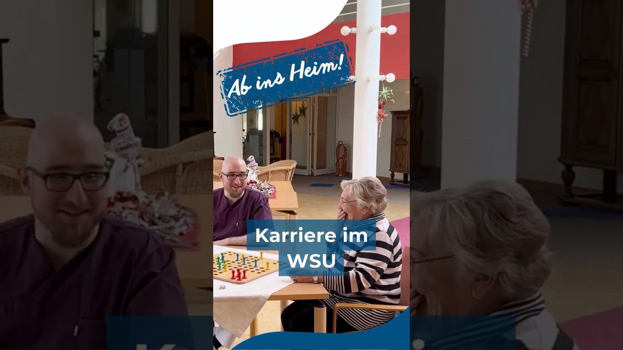 Vom Praktikanten zur Wohnbereichsleitung - Tims Karriere im Ev. Wohnstift Uhlenhorst