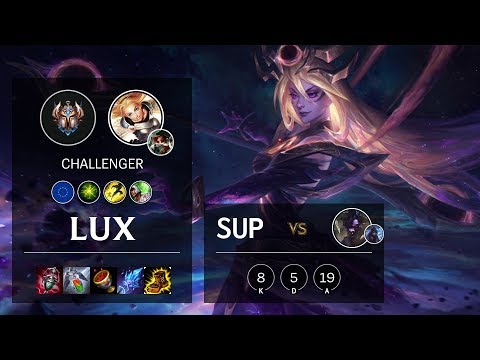 Lux Support vs Alistar - EUW Challenger Patch 10.7
