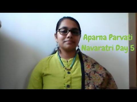 Aparna Parvati | Navarathri Day 5| Parvati | Nalinakanthi