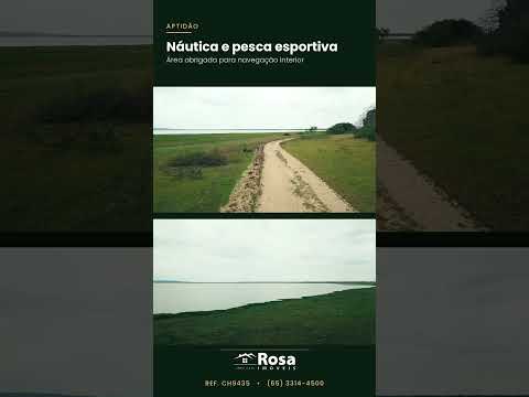 Paraíso no Pantanal: 12 Hectares de Refúgio Pé na Água na Baía de Chacororé - MT