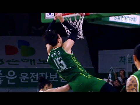 [KBL] 원주 DB vs 창원 LG MVP 김종규 (12.29)