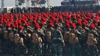 Download lagu Menyala Abangku🔥🔥...Yel Yel Pasukan Baret Merah Kopassus mp3