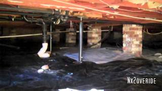 Crawl Space Clean up