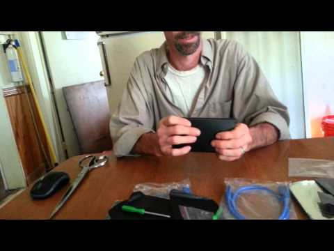 Hard drive case unboxing