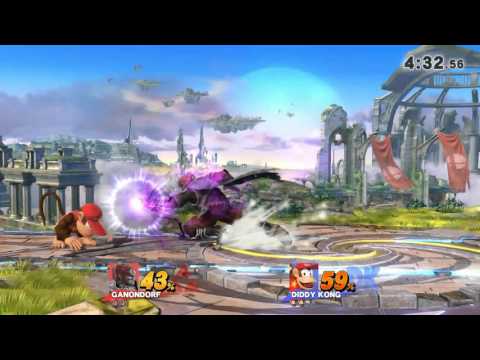 SmashBros: Ganondorf vs Diddy Kong
