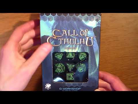 Cthulhu Durchgeblättert Folge 12 - Call of Cthulhu Dice Set