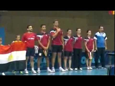 Italia-Egitto, tennistavolo a Bordighera: l'inno nazionale dell'Egitto