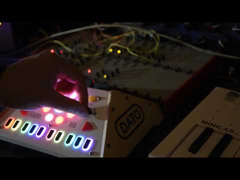 Dato Duo Synthesizer & Sequencer- First touch