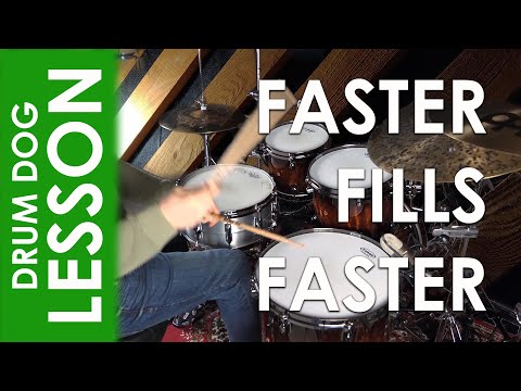 How to Play Faster Fills Around the Kit | Drum Dog