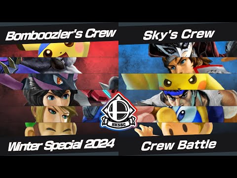 Crew Battle (Bomboozler's Crew vs Sky's Crew) feat. BrickBoss, Spamus... | HKSBC Winter Special 2024