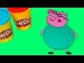 Peppa Pig Play Doh How To Make Family Peppa Pig With Playdough Part4 Свинка Пеппа
