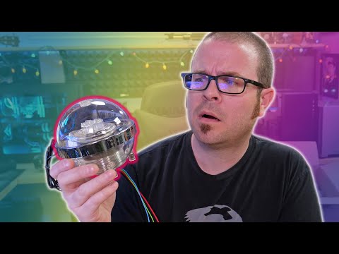 Alphacool Eisblock XPX Aurora CPU – Acryl Juodas Digital RGB video