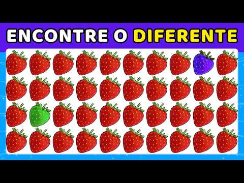 🍇EDIÇÃO FRUTAS🍎🔍 Encontre o EMOJI Diferente!👀🕵️‍♂️🍋‍🟩