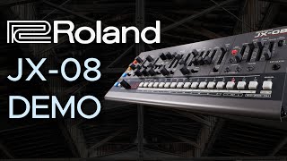 Video thumbnail for Roland JX-08 Sound Demo (no talking) by Limbic Bits