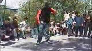 Break dancing in Park Melat in Tehran - Iran
