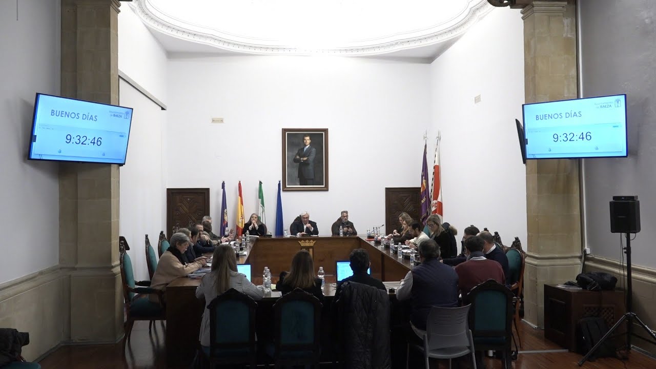 Pleno Ordinario Ayto. Baeza · 29.1.2026