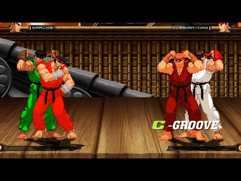MUGEN - CVS Ryu Edits - Zhou Lee & Carlos vs. Silverzero & Lu Bian Hao - Download