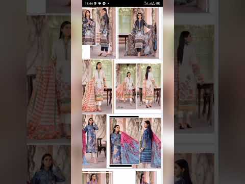 *DEEBA Digital Airjet Summer Lawn Vol-05 2023 By SHARIQ Textile*Three piece Digital Harisa asif