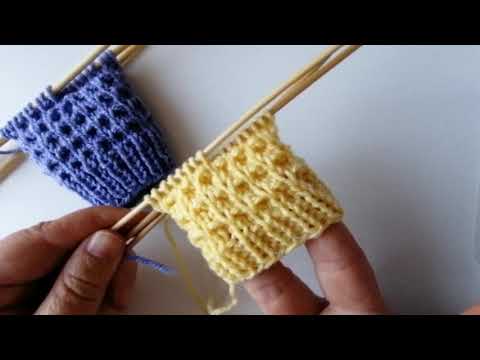 Knitting pattern in rounds 😍