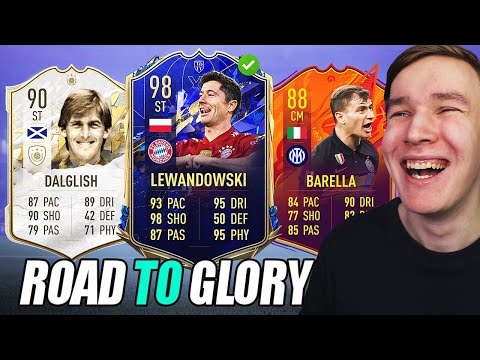 EKA PELI 98 TOTY LEWANDOWSKILLA! - FIFA 22 ROAD TO GLORY #127