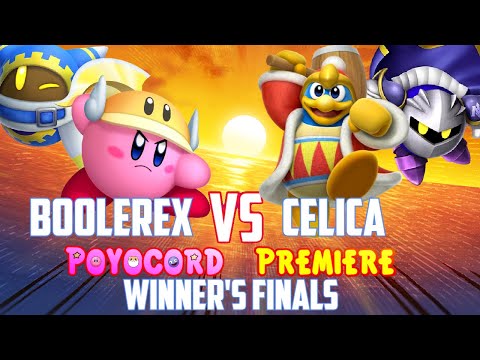 Boolerex (Cutter/Mago) vs Celica (MK/Dedede) - Kirby Fighters 2 - Poyocord Premiere - Winners Finals