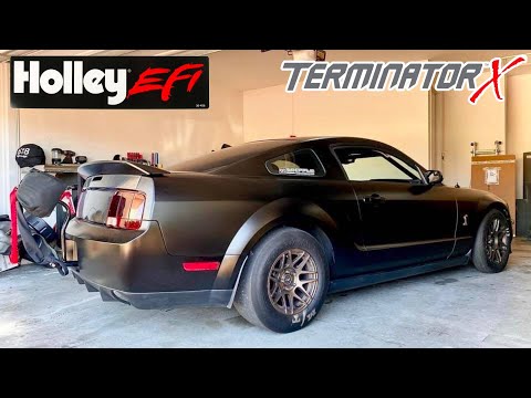 Holley Terminator X Max Standalone for Coyote VCT, Drive by wire, Boost Control - Stick Shift GT500