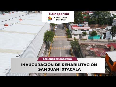 ENTREGA DE REHABILITACIÓN EN LA JOYA SAN JUAN IXTA