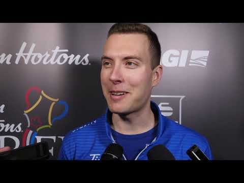 2020 Tim Hortons Brier - Media Scrum - Tiebreaker & Page Playoff 1v2