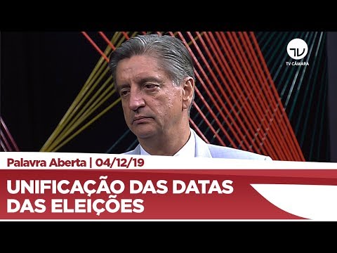 Dagoberto Nogueira propõe unificação das datas das eleições