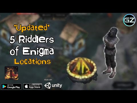 Vampire's Fall: Origins - 5 RIDDLERS OF ENIGMA LOCATIONS - Quest Completed