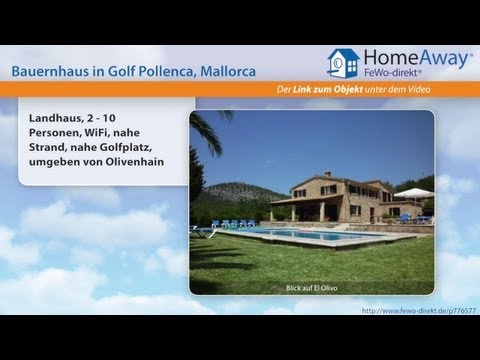 Pollenca/Pollensa: Landhaus, 2 - 10 Personen, WiFi, nahe Strand, nahe - FeWo-direkt.de Video