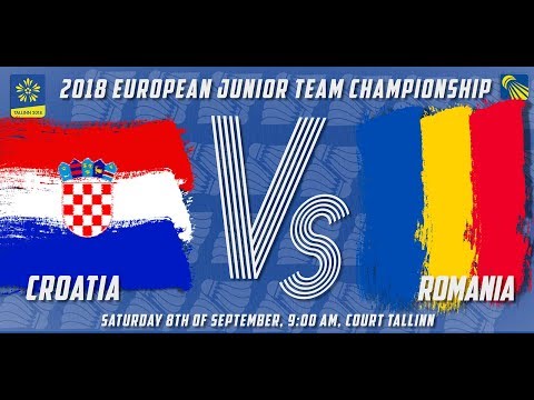 Croatia (Inga Sadaić) vs Romania (Ioana Grecea) - D2M3 - European Jnr. Team C’ships 2018