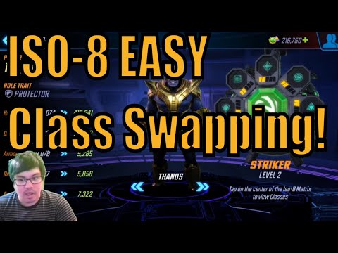 ISO-8 Easy Class Swapping! Marvel Strike Force!
