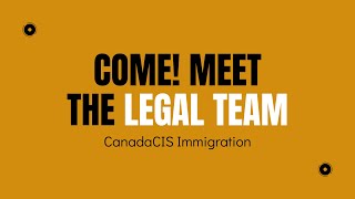 Meet The Legal Team of CanadaCIS in Canada