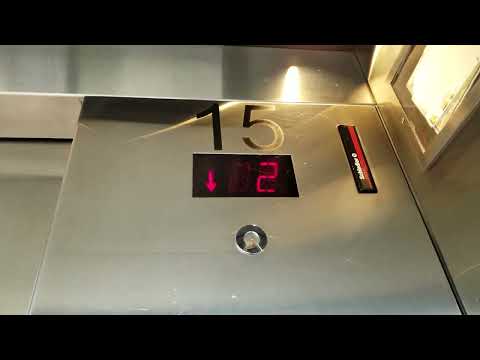 Older take: 1996 Schindler 300A RT Hydraulic Main Elevator @ Redmond Town Center, Redmond WA