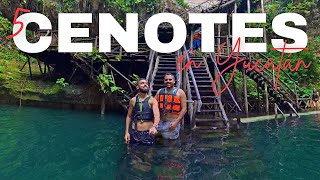 THE BEST CENOTES in Yucatán 🇲🇽 Are they worth visiting? 🤔 They're not what we imagined 🤩