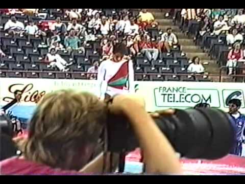 8th Team HUN Krisztina Molnar V - 1991 World Gymnastics Championships 9.675