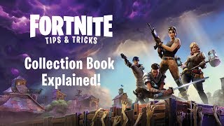 Fortnite Tips & Tricks: Collection Book Basics! (Guide)