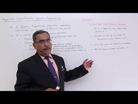 Algorithm Classification Dynamic Programming