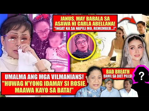 "CARLA, ANG MALDITANG AKTRES NA BAGONG KASAL!"--JANUS❗GOV. VILMA, WALANG MINAMALIIT, MARESPETO!❗