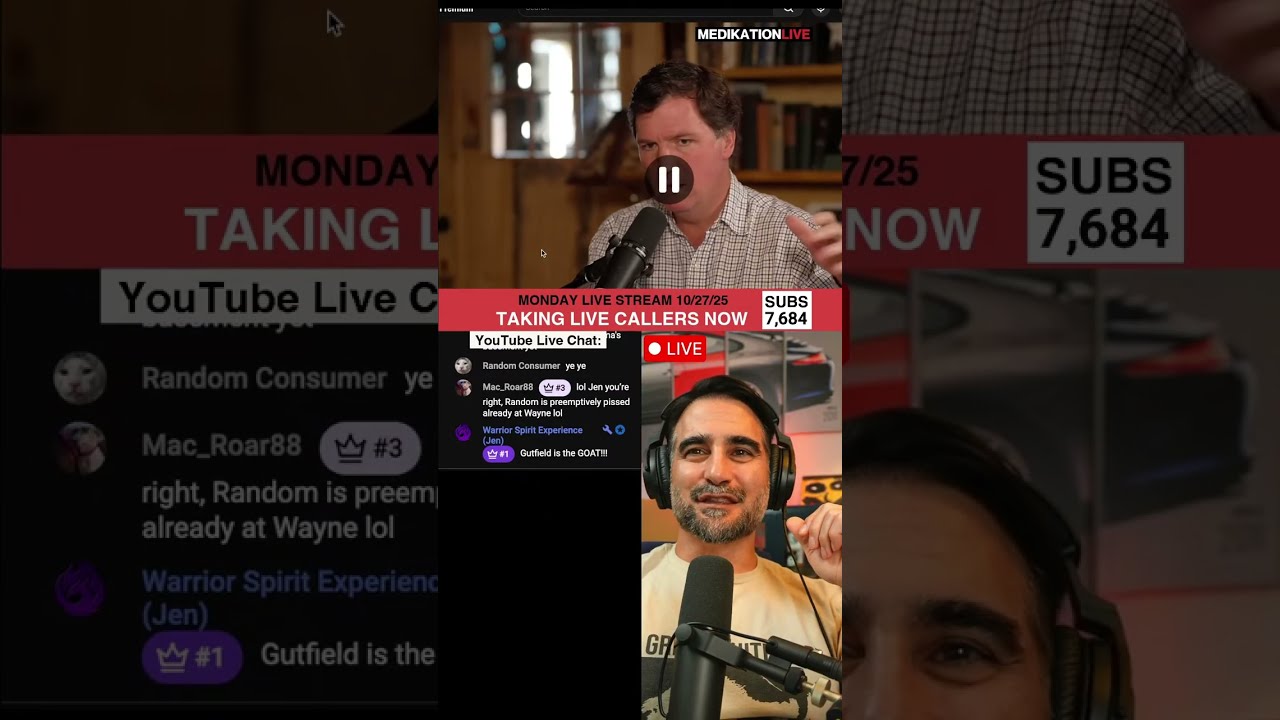 🔴 LIVE Replay - Tucker Carlson & Nick Fuentes - Real Talk with Medi