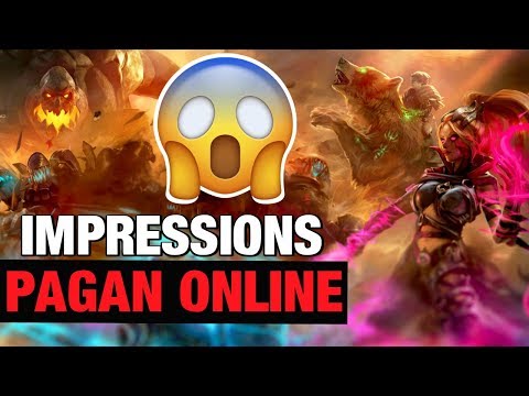 Pagan Online First Impressions & Gameplay, Systems, Crafting, Character Classes ARPG