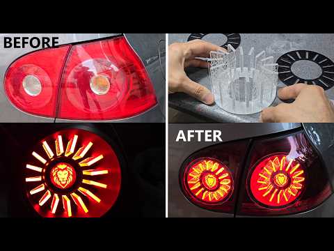 How To Design Volkswagen Golf 5 Custom Led Tail Light