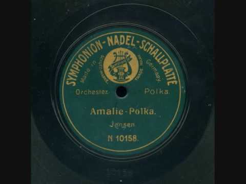 Amalie-Polka (Symphonion-Nadel-Schallplatte) - Schellack
