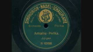 Amalie-Polka (Symphonion-Nadel-Schallplatte) - Schellack