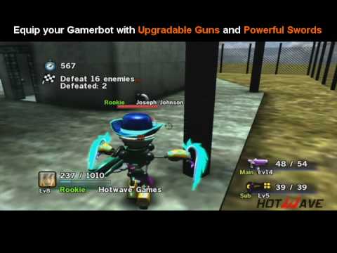 Gamerbots : Third Robot Shooting on Live Xbox 360