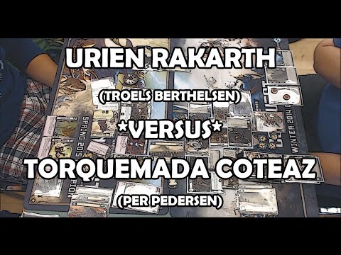 Urien Rakarth versus Torquemada Coteaz - Warhammer 40,000: Conquest