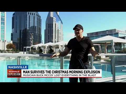 Musician Buck McCoy lost everything in the blast