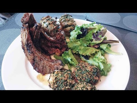 Côtelettes d'agneau marinées avec 2 modes de cuisson au four ou au gril